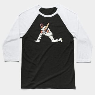 Cricketer Baseball T-Shirt